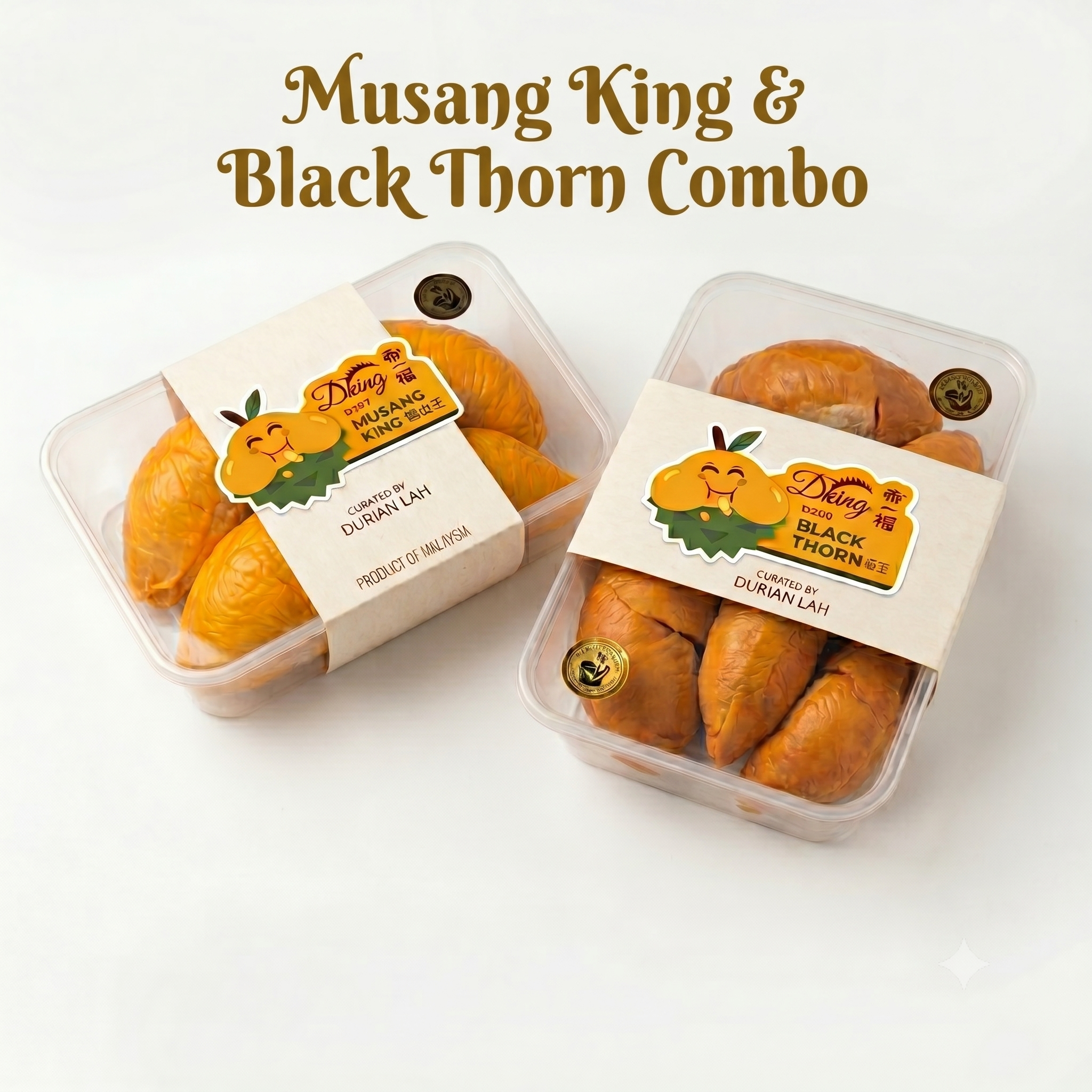 Dking -  1 X MK + 1 X BT - 400g Fresh Each - 27 June 2026